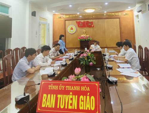 Chi bộ Phòng VH-VN BTG Tỉnh ủy.JPG